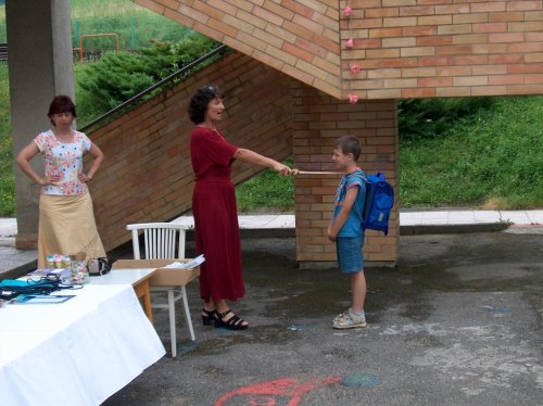 Loučení prváčků s mateřskou školkou - 27.6.2006